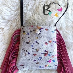 Lil’ girls 🦄Unicorn print genuine leather purse